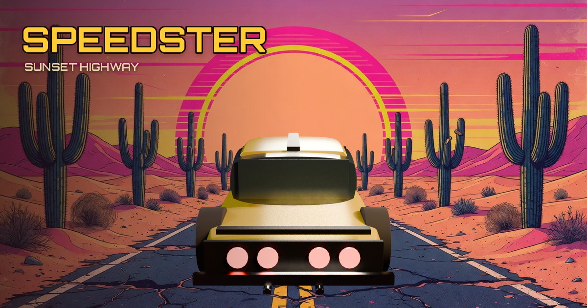 Speedster, made with Grok